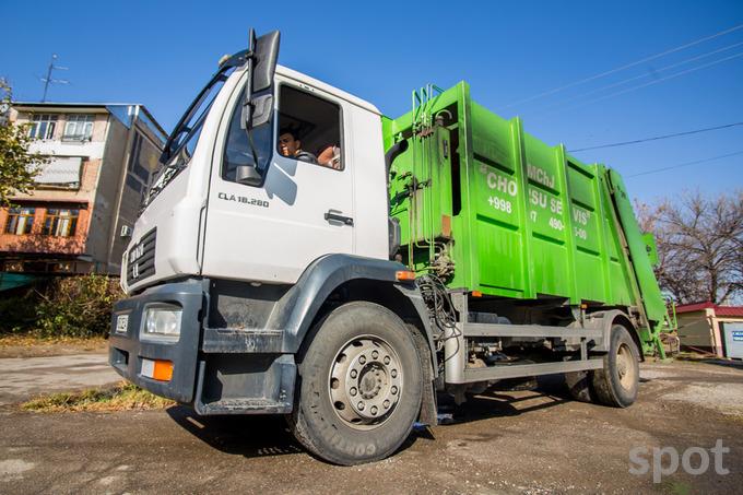 The fee for waste storage at landfills has increased in the Tashkent region.